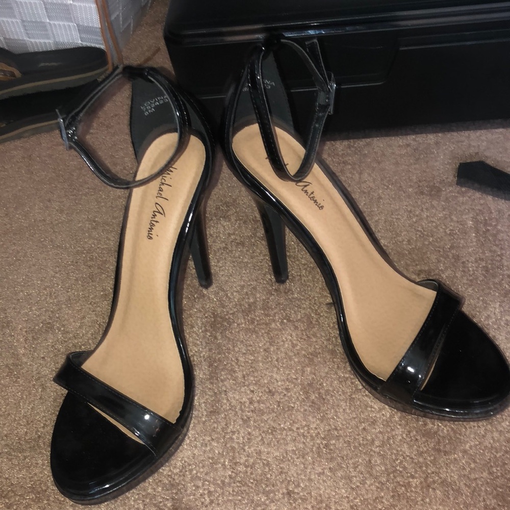 Black heels